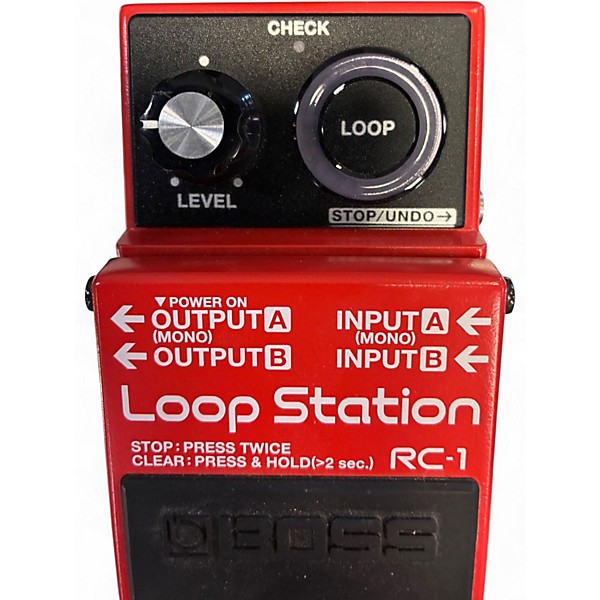 Used BOSS RC1 Loop Station Pedal