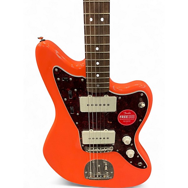 Used Squier Classic Vibe 60s Jazzmaster Tahitian Coral Solid Body Electric Guitar