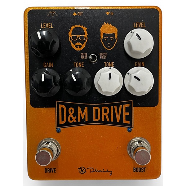 Used Keeley D&M DRIVE Effect Pedal