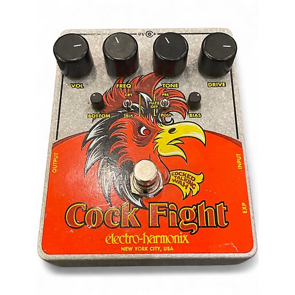 Used Electro-Harmonix Cock Fight Talking Wah Effect Pedal
