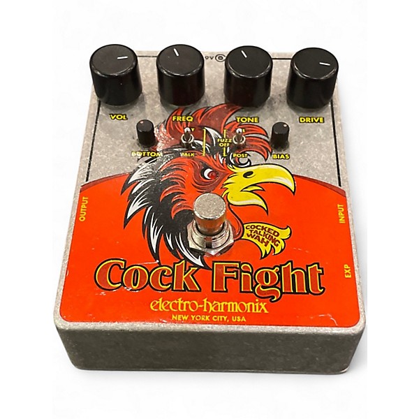 Used Electro-Harmonix Cock Fight Talking Wah Effect Pedal