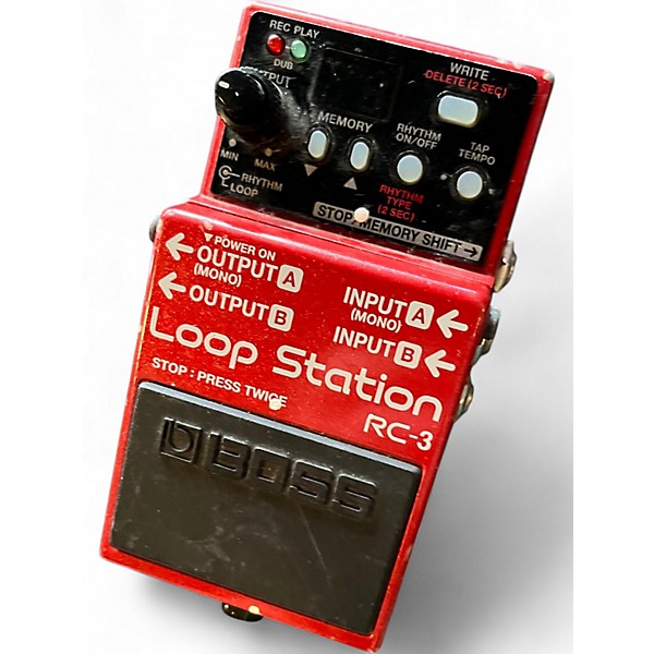 Used BOSS RC3 Loop Station Pedal