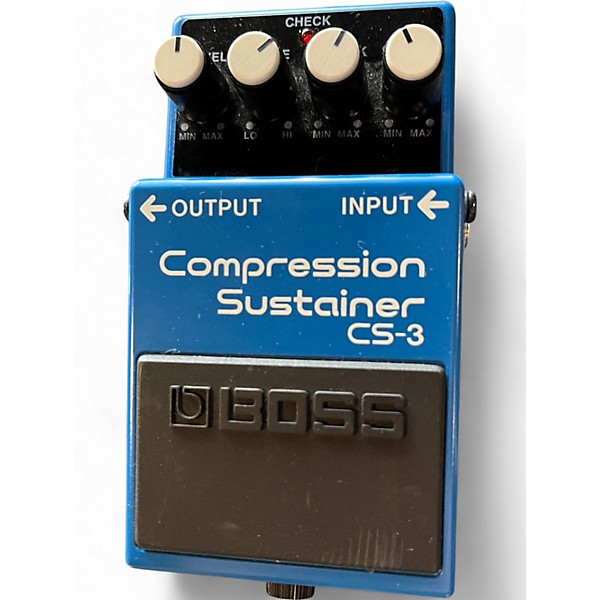 Used BOSS CS3 Compressor Sustainer Effect Pedal