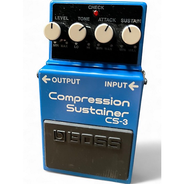 Used BOSS CS3 Compressor Sustainer Effect Pedal