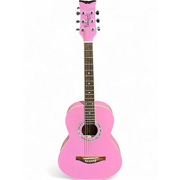 Used Daisy Rock Debutante Jr. Miss BUBBLEGUM PINK Acoustic Guitar