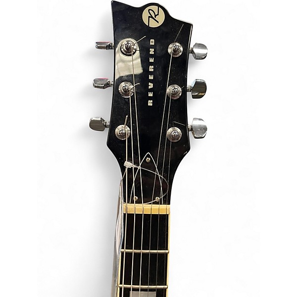 Used Reverend Sensei RA Silverburst Solid Body Electric Guitar