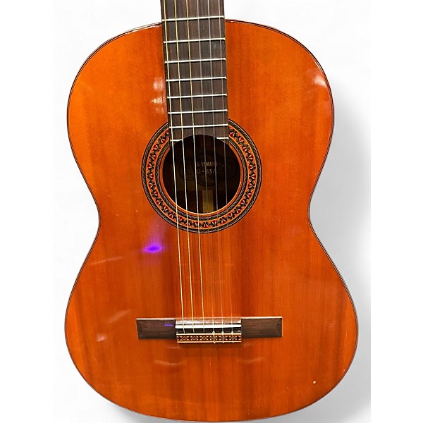 Used Yamaha G-85 A Natural Classical Acoustic Guitar