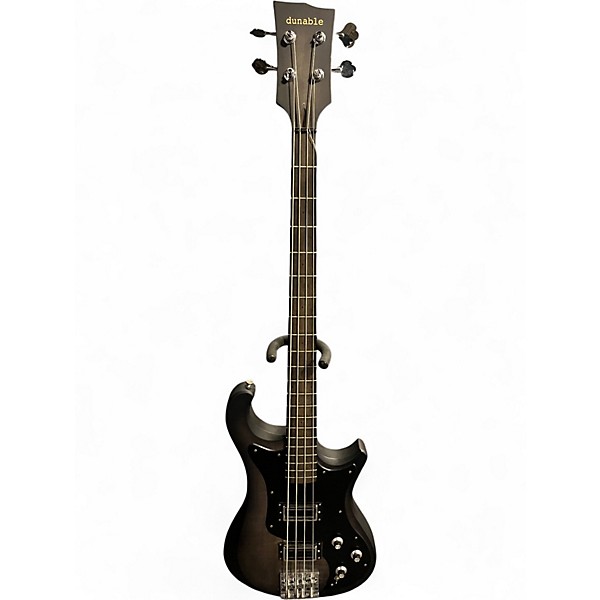 Used Dunable Guitars Thunderclapper Black Electric Bass Guitar