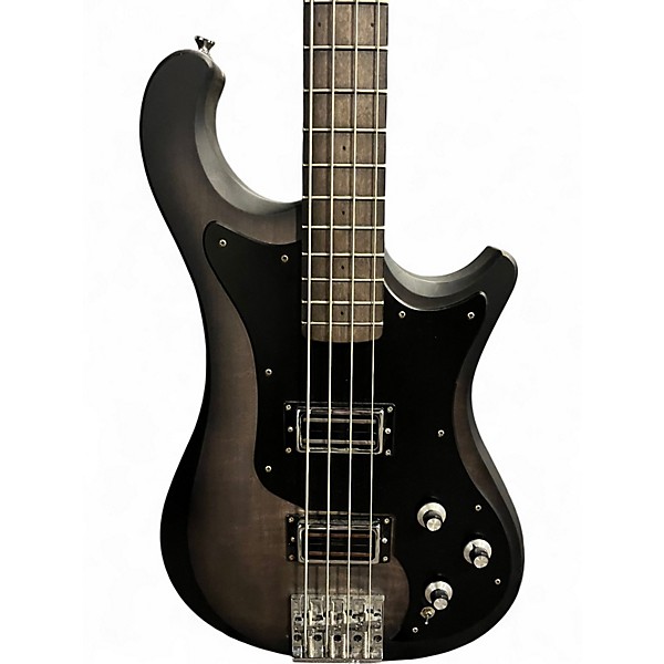 Used Dunable Guitars Thunderclapper Black Electric Bass Guitar