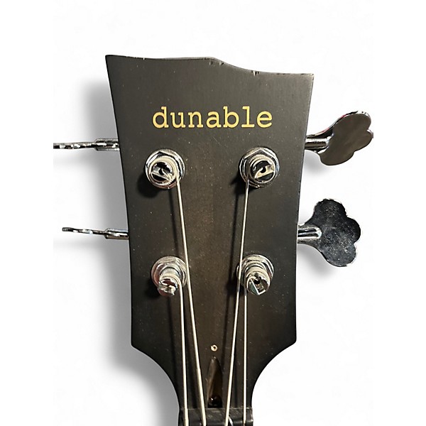 Used Dunable Guitars Thunderclapper Black Electric Bass Guitar