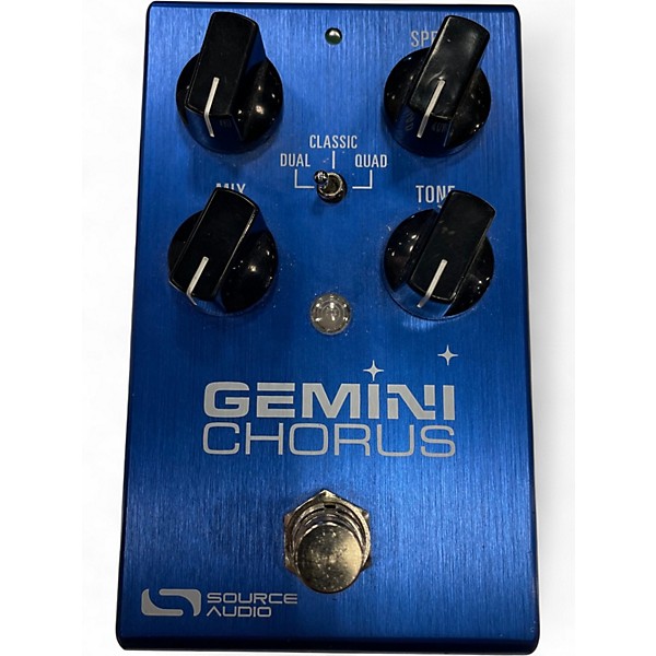 Used Source Audio GEMINI CHORUS Effect Pedal