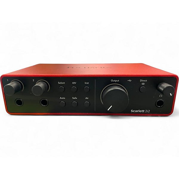 Used Focusrite Scarlett 2i2 Gen 4 Audio Interface