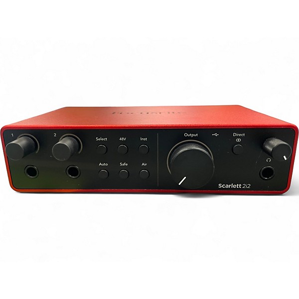 Used Focusrite Scarlett 2i2 Gen 4 Audio Interface