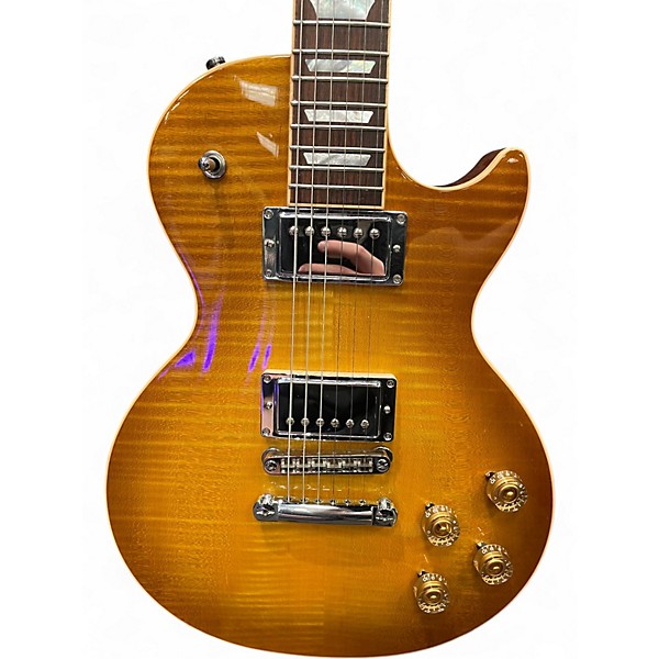 Used Gibson LES PAUL TRADITIONAL HIGH PERFORMANCE 2017 Lemonburst Solid Body Electric Guitar