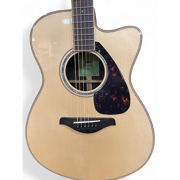 Used Yamaha FSX875C Natural Acoustic Electric Guitar