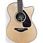 Used Yamaha FSX875C Natural Acoustic Electric Guitar