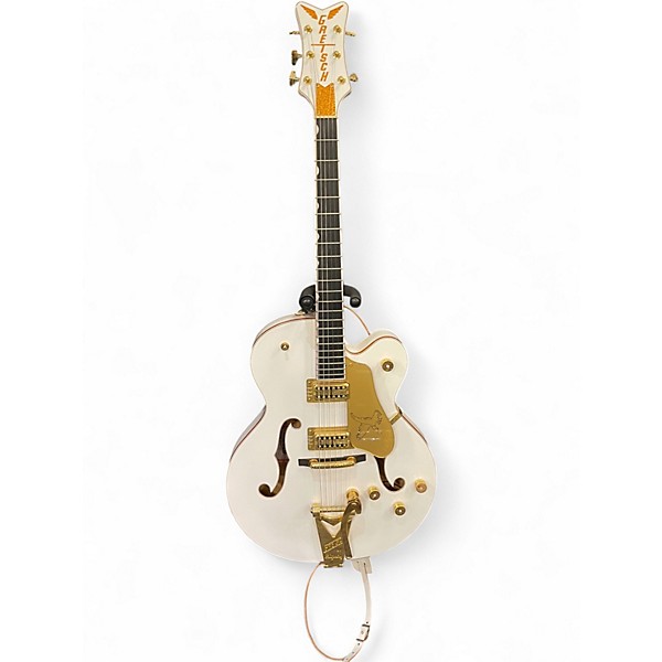 Used Gretsch Guitars G6136T White Falcon Bigsby White Hollow Body Electric Guitar