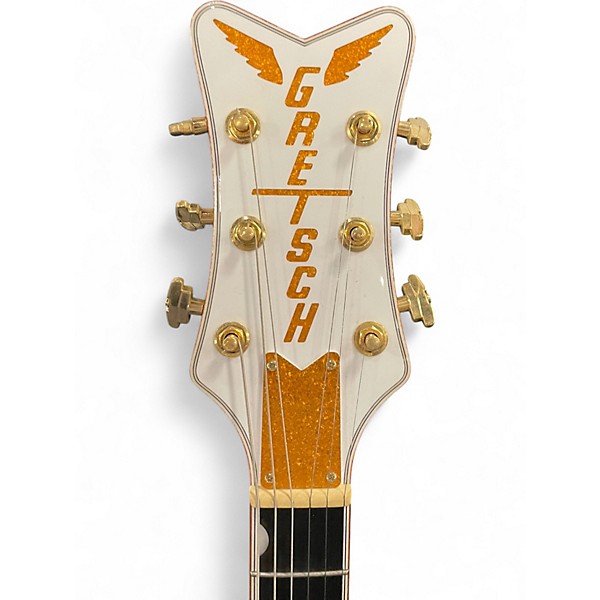 Used Gretsch Guitars G6136T White Falcon Bigsby White Hollow Body Electric Guitar
