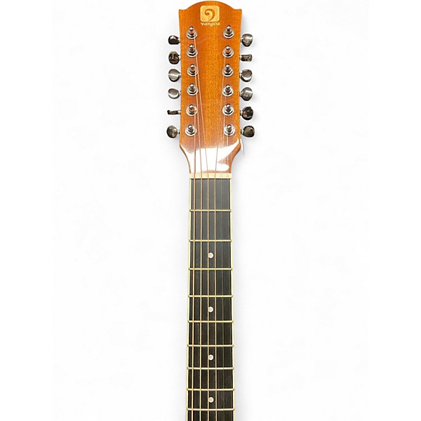 Used Vangoa VGE12-3 Natural 12 String Acoustic Electric Guitar