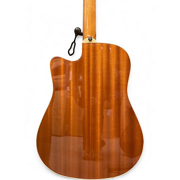 Used Vangoa VGE12-3 Natural 12 String Acoustic Electric Guitar