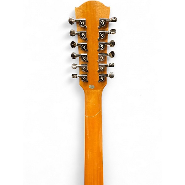 Used Vangoa VGE12-3 Natural 12 String Acoustic Electric Guitar