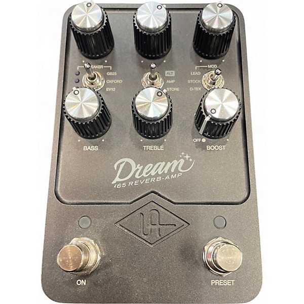 Used Universal Audio UAFX Dream '65 Reverb Guitar Preamp