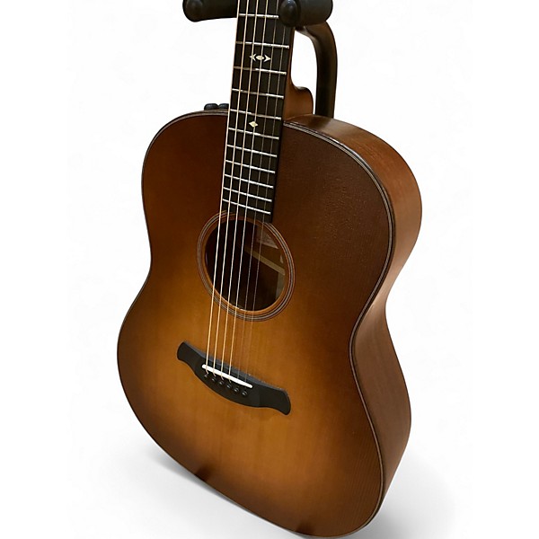 Used Taylor Builder's Edition 517e Grand Pacific Dreadnought Wild Honey Burst Acoustic Electric Guitar