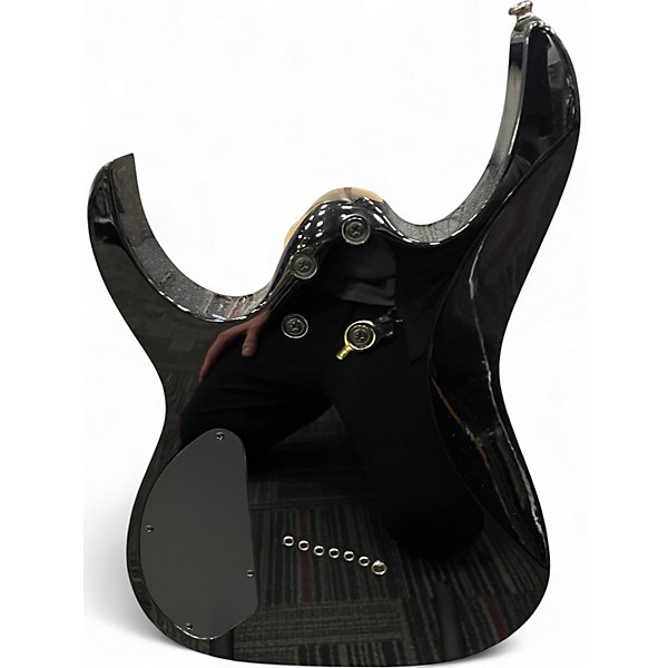 Used Ibanez RGMS7 BLACK Solid Body Electric Guitar