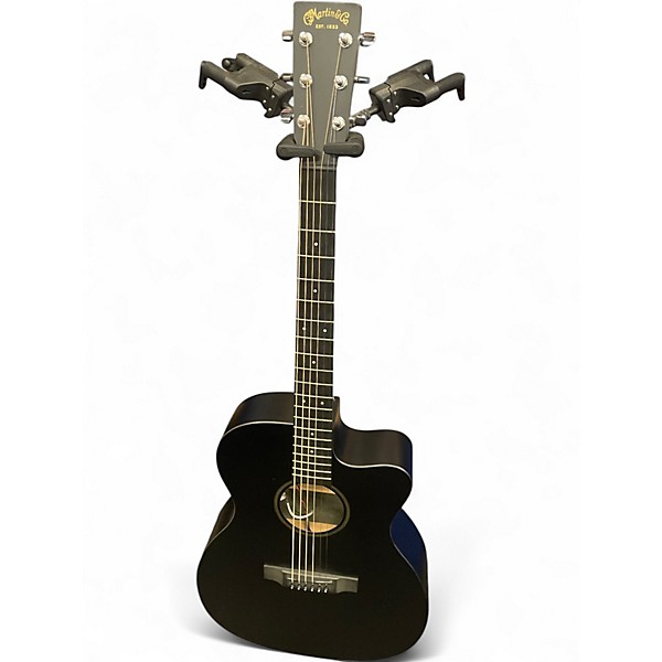 Used Martin Custom x series Black Acoustic Electric Guitar
