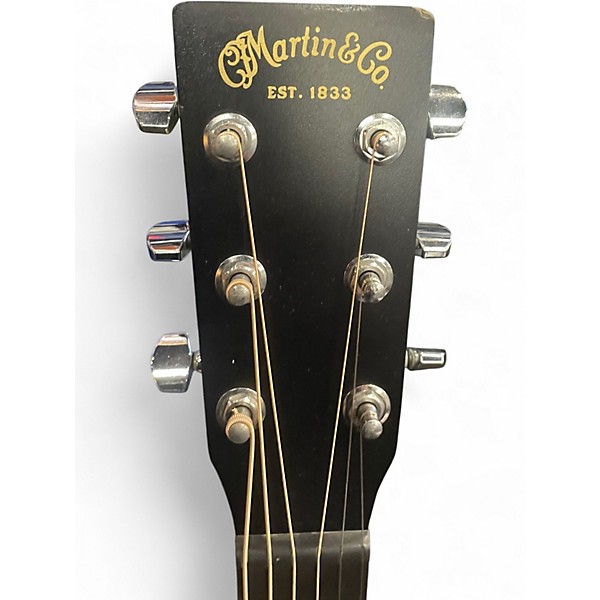 Used Martin Custom x series Black Acoustic Electric Guitar