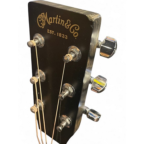 Used Martin Custom x series Black Acoustic Electric Guitar