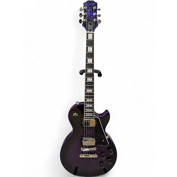 Used Epiphone Les Paul Custom Widow Purple Solid Body Electric Guitar