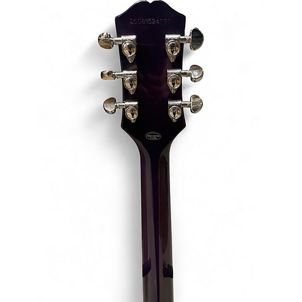 Used Epiphone Les Paul Custom Widow Purple Solid Body Electric Guitar