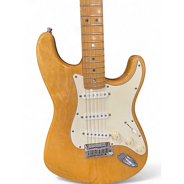 Vintage 1997 Fender American Standard Stratocaster Natural Solid Body Electric Guitar