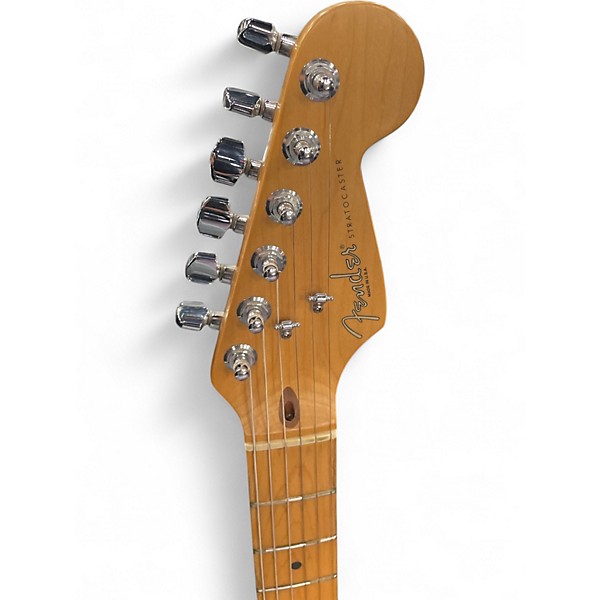 Vintage 1997 Fender American Standard Stratocaster Natural Solid Body Electric Guitar