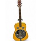 Used Morrell Music resonator natural flame maple Resonator Guitar thumbnail
