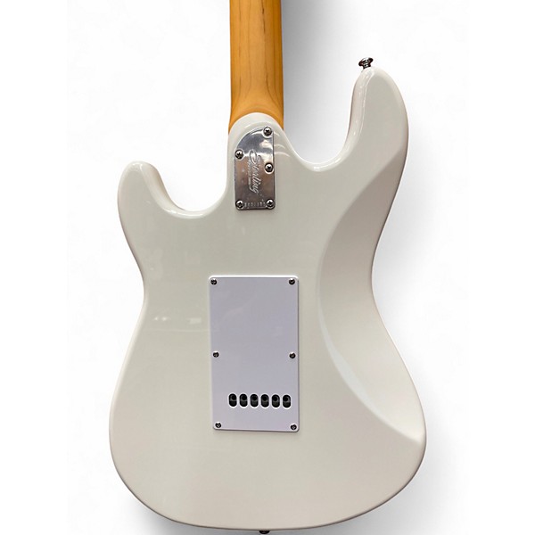 Used Sterling by Music Man SUB Series Cutlass Olympic White Solid Body Electric Guitar