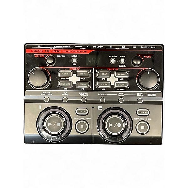 Used BOSS Rc202 Loop Station Pedal
