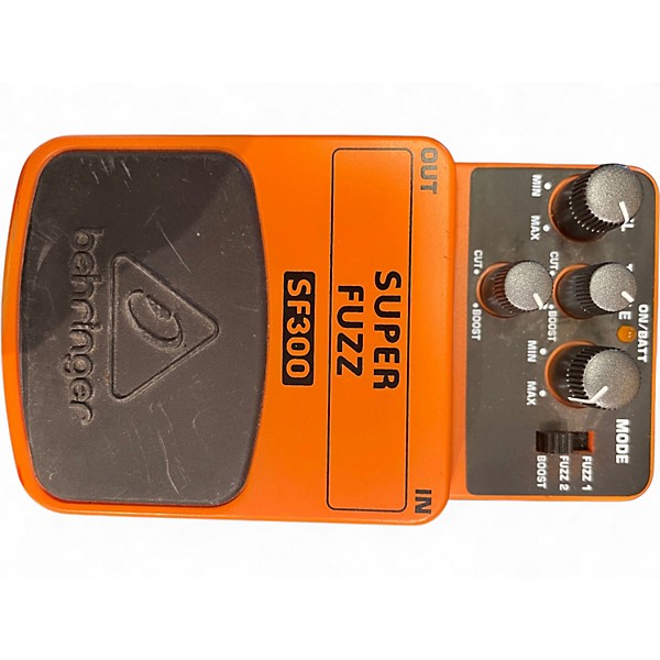 Used Behringer SF300 Super Fuzz Effect Pedal