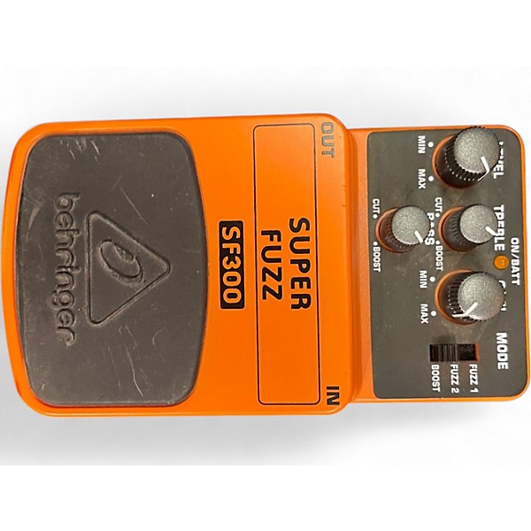 Used Behringer SF300 Super Fuzz Effect Pedal