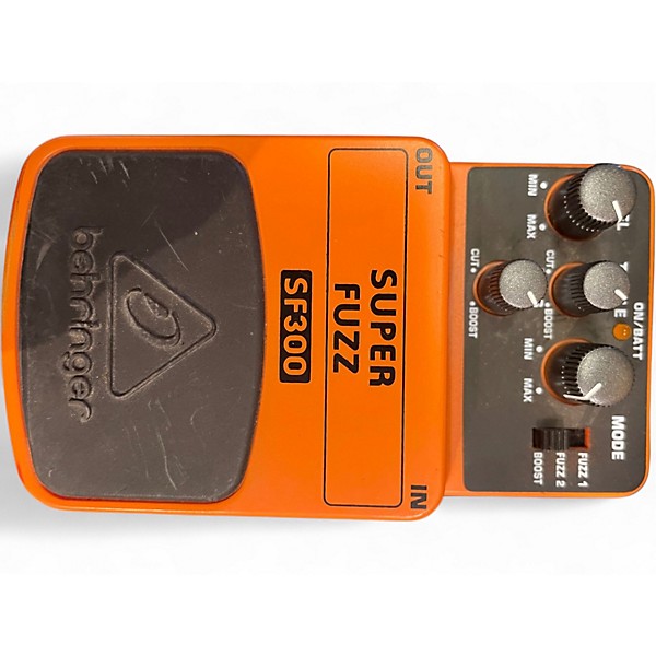 Used Behringer SF300 Super Fuzz Effect Pedal
