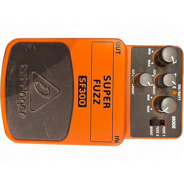 Used Behringer SF300 Super Fuzz Effect Pedal