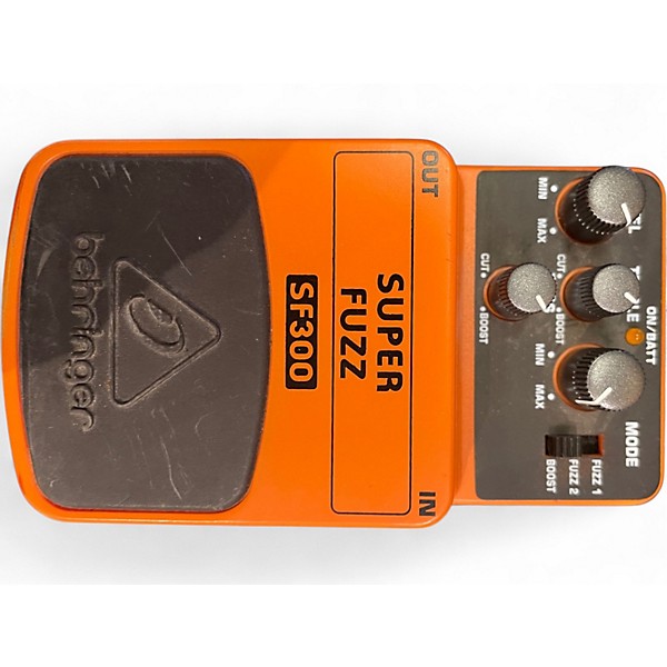 Used Behringer SF300 Super Fuzz Effect Pedal
