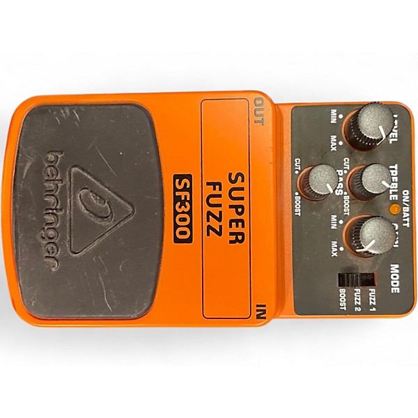 Used Behringer SF300 Super Fuzz Effect Pedal