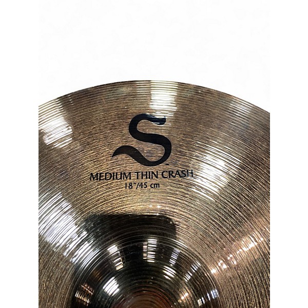 Used Zildjian 18in S Family Medium Thin Crash Cymbal