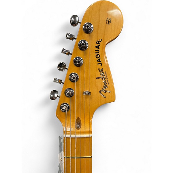Used 2025 Fender American Professional Jaguar Faded Lake Placid Blue Solid Body Electric Guitar