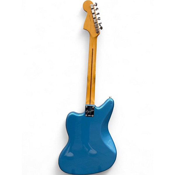 Used 2025 Fender American Professional Jaguar Faded Lake Placid Blue Solid Body Electric Guitar