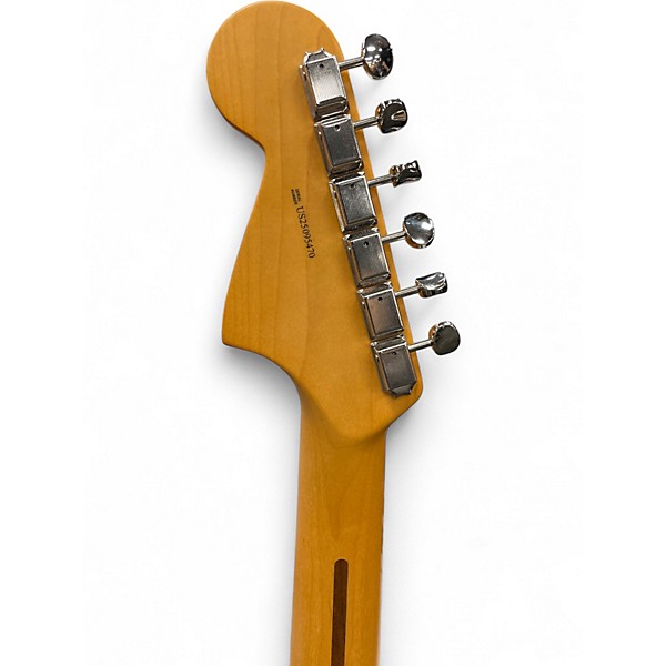 Used 2025 Fender American Professional Jaguar Faded Lake Placid Blue Solid Body Electric Guitar