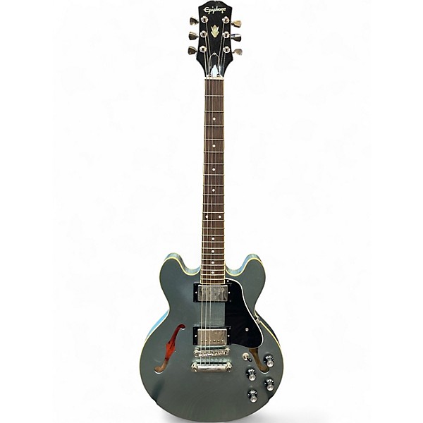 Used Epiphone ES339 Blue Hollow Body Electric Guitar