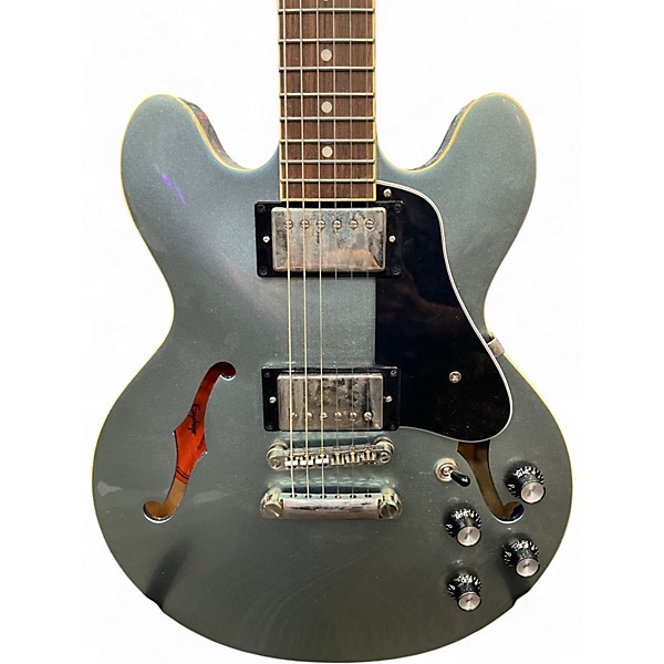 Used Epiphone ES339 Blue Hollow Body Electric Guitar